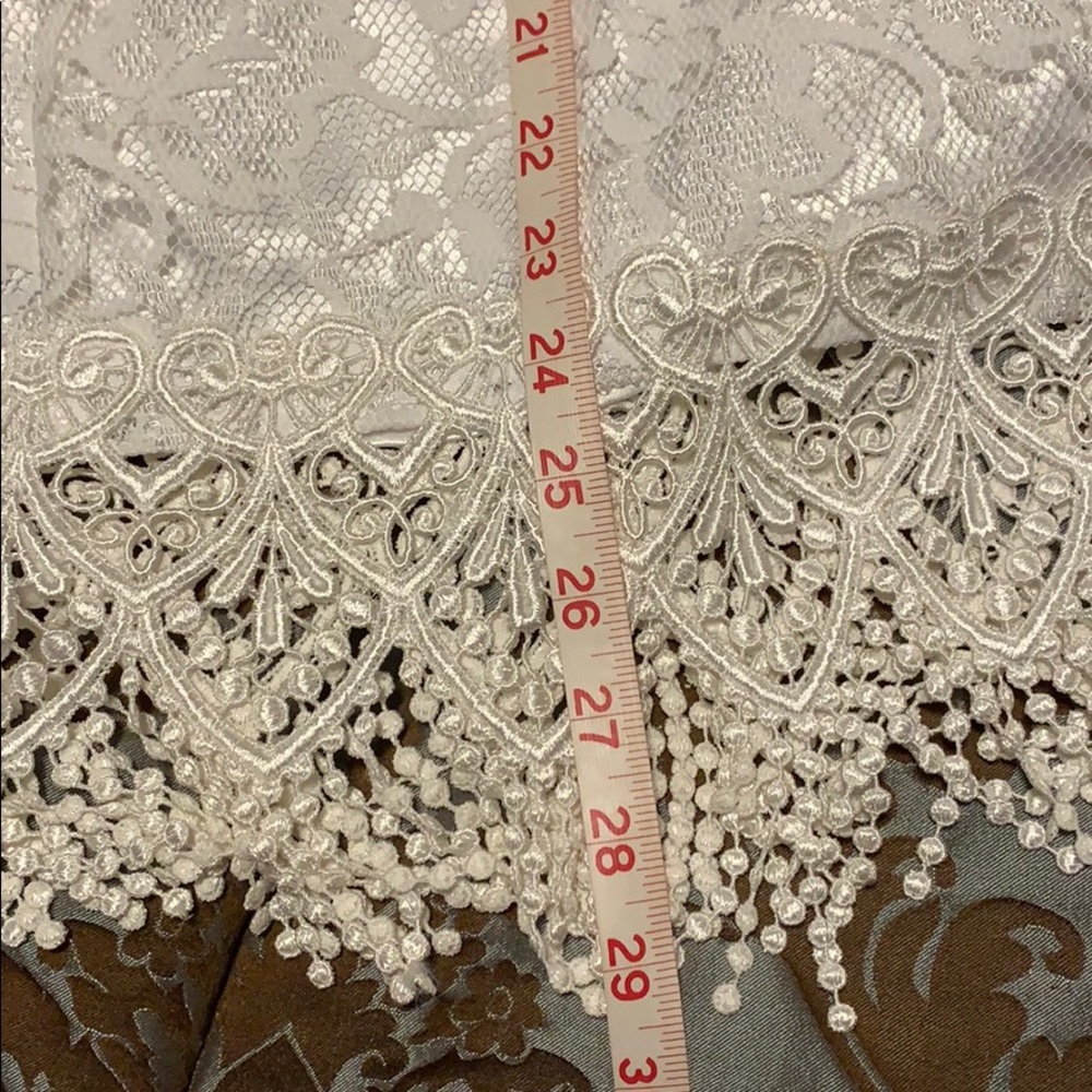 Scott McClintock white lace dress vintage - Picture 7 of 7